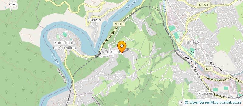 localisation de l'entreprise COMMUNE DE SAINT PAUL EN CORNILLON  SAINT-PAUL-EN-CORNILLON