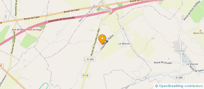 localisation de l'entreprise COMMUNE DE SAINT PHILBERT DES CHAMPS  SAINT-PHILBERT-DES-CHAMPS