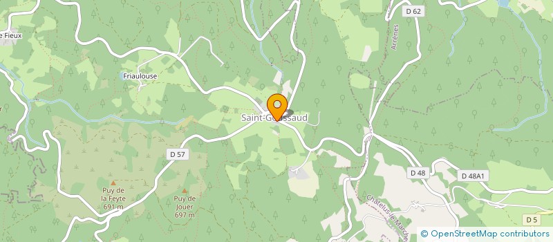 localisation de l'entreprise COMMUNE DE SAINT PIERRE CHERIGNAT à SAINT-PIERRE-CHERIGNAT