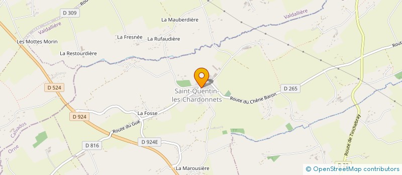 localisation de l'entreprise COMMUNE DE SAINT PIERRE D ENTREMONT à SAINT-PIERRE-D'ENTREMONT