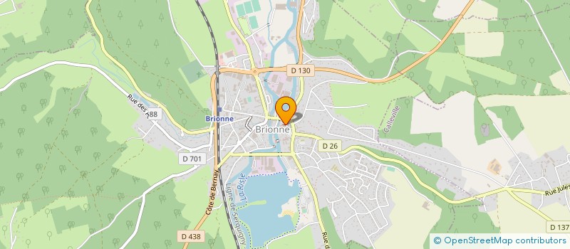 localisation de l'entreprise COMMUNE DE SAINT PIERRE DE SALERNE  SAINT-PIERRE-DE-SALERNE