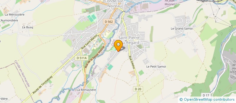 localisation de l'entreprise COMMUNE DE SAINT PIERRE DU REGARD à SAINT-PIERRE-DU-REGARD
