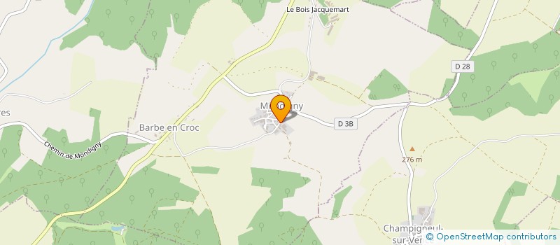 localisation de l'entreprise COMMUNE DE SAINT PIERRE SUR VENCE  SAINT-PIERRE-SUR-VENCE