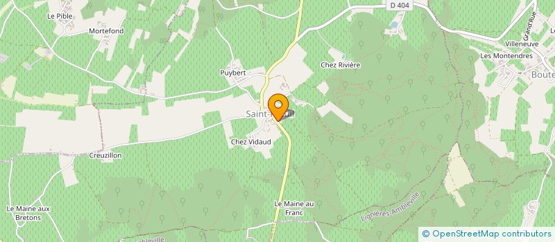 localisation de l'entreprise COMMUNE DE SAINT PREUIL  SAINT-PREUIL