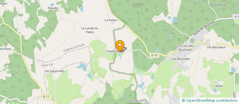 localisation de l'entreprise COMMUNE DE SAINT PRIEST SOUS AIXE à SAINT-PRIEST-SOUS-AIXE