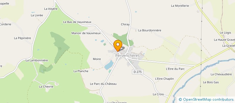 localisation de l'entreprise COMMUNE DE SAINT QUENTIN DE BLAVOU à SAINT-QUENTIN-DE-BLAVOU