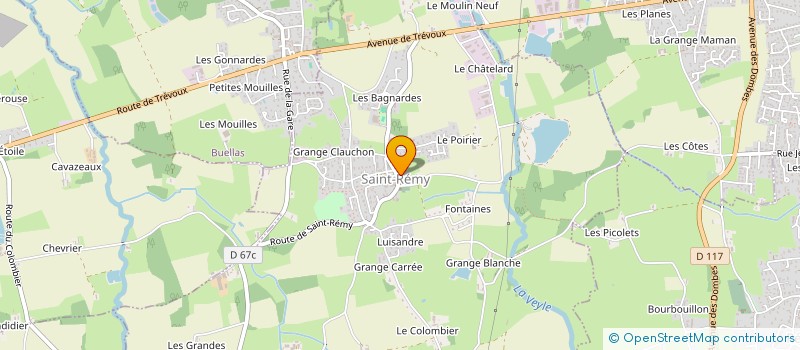 localisation de l'entreprise COMMUNE DE SAINT-REMY à SAINT-REMY