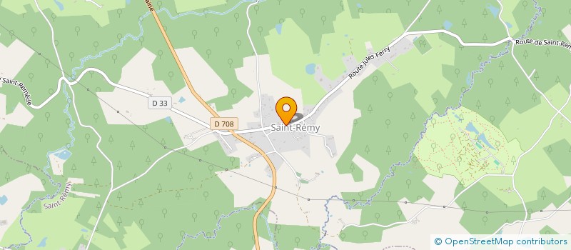 localisation de l'entreprise COMMUNE DE SAINT REMY  SAINT-REMY