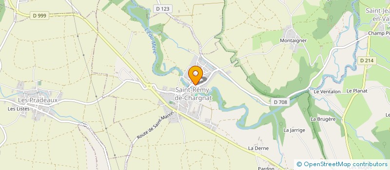 localisation de l'entreprise COMMUNE DE SAINT REMY DE CHARGNAT  SAINT-REMY-DE-CHARGNAT
