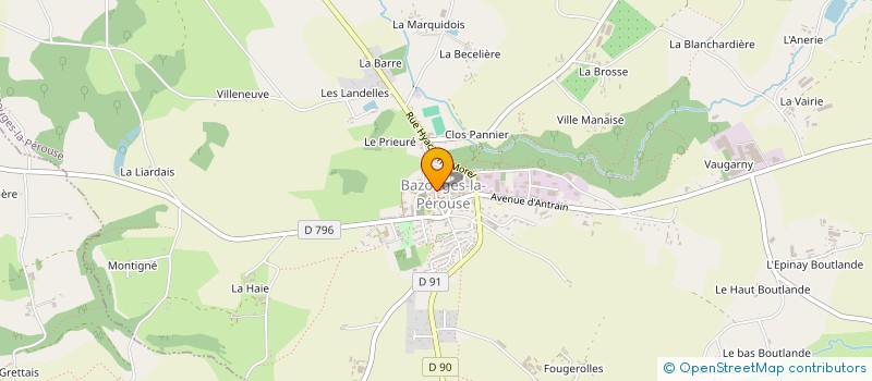 localisation de l'entreprise COMMUNE DE SAINT REMY DU PLAIN  SAINT-REMY-DU-PLAIN