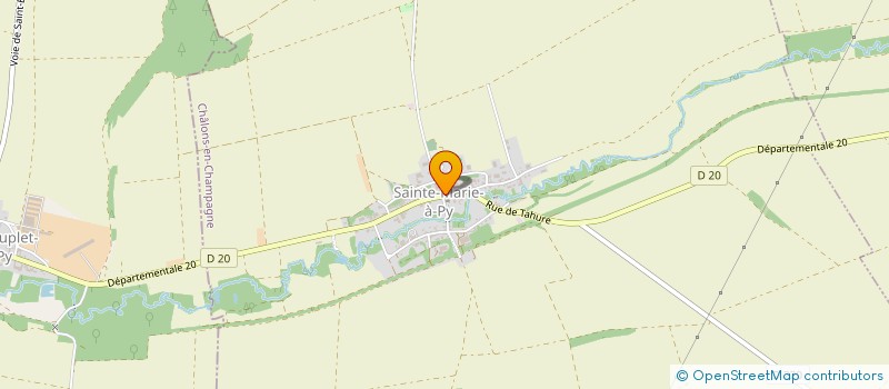 localisation de l'entreprise COMMUNE DE SAINT REMY SUR BUSSY  SAINT-REMY-SUR-BUSSY