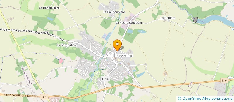 localisation de l'entreprise COMMUNE DE SAINT-REVEREND  SAINT-REVEREND