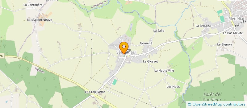 localisation de l'entreprise COMMUNE DE SAINT RIEUL  SAINT-RIEUL