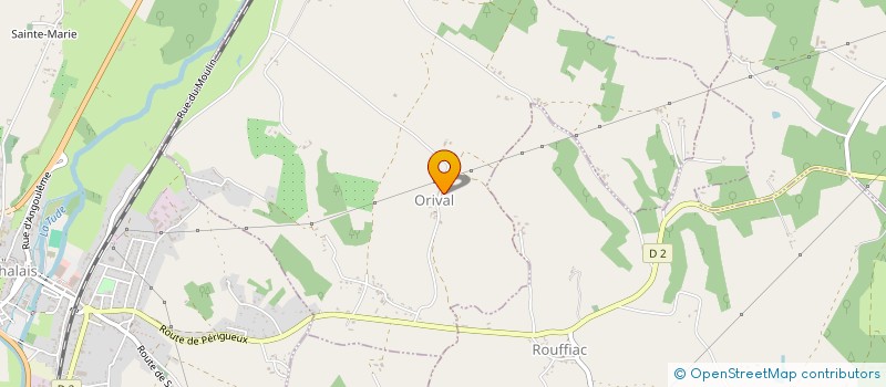 localisation de l'entreprise COMMUNE DE SAINT ROMAIN  SAINT-ROMAIN