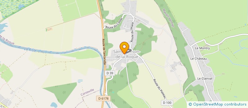 localisation de l'entreprise COMMUNE DE SAINT SAMSON DE LA ROQUE  SAINT-SAMSON-DE-LA-ROQUE