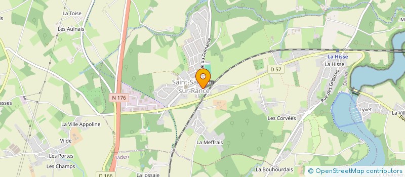 localisation de l'entreprise COMMUNE DE SAINT SAMSON SUR RANCE  SAINT-SAMSON-SUR-RANCE