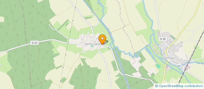 localisation de l'entreprise COMMUNE DE SAINT SAUVEUR  SAINT-SAUVEUR