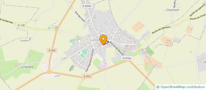 localisation de l'entreprise COMMUNE DE SAINT SAUVEUR D'EMALLEVILLE  SAINT-SAUVEUR-D'EMALLEVILLE