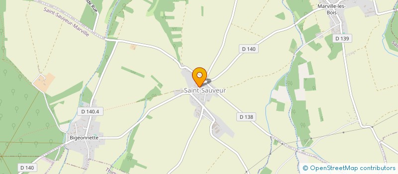 localisation de l'entreprise COMMUNE DE SAINT SAUVEUR MARVILLE à SAINT-SAUVEUR-MARVILLE