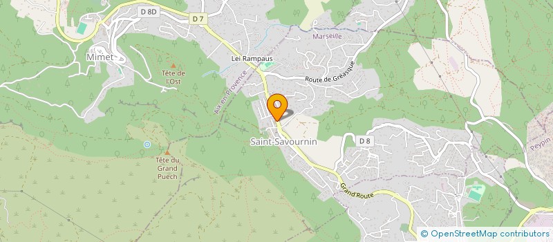 localisation de l'entreprise COMMUNE DE SAINT SAVOURNIN  SAINT-SAVOURNIN