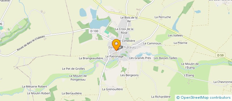 localisation de l'entreprise COMMUNE DE SAINT SENOCH  SAINT-SENOCH