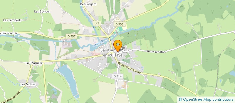 localisation de l'entreprise COMMUNE DE SAINT VERAIN à SAINT-VERAIN