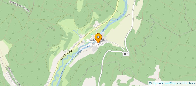 localisation de l'entreprise COMMUNE DE SAINT-VICTOR-SUR-OUCHE  SAINT-VICTOR-SUR-OUCHE