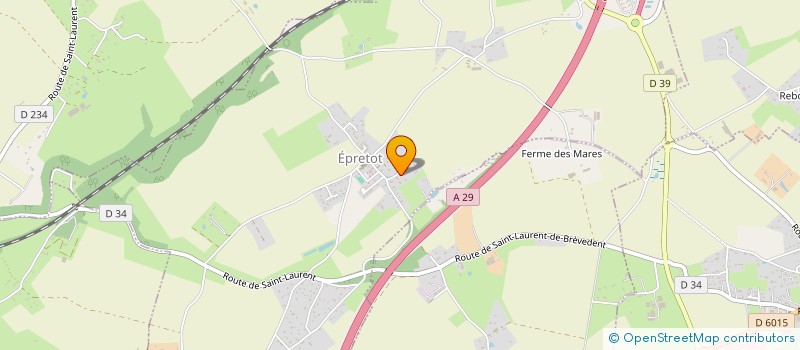 localisation de l'entreprise COMMUNE DE SAINT VIGOR D YMONVILLE  SAINT-VIGOR-D'YMONVILLE