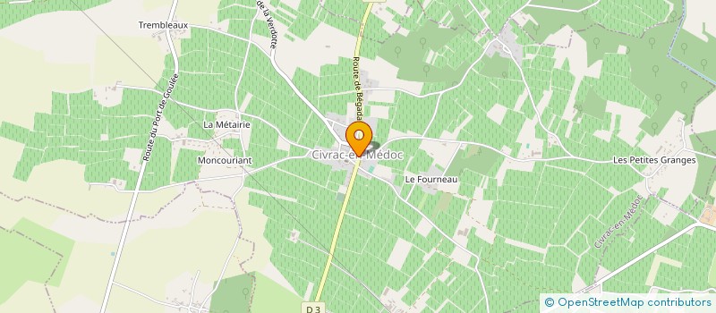 localisation de l'entreprise COMMUNE DE SAINT YZANS DE MEDOC  SAINT-YZANS-DE-MEDOC