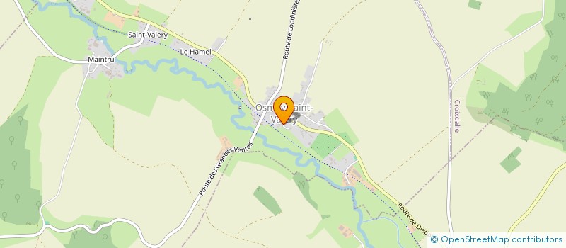 localisation de l'entreprise COMMUNE DE SAINTE AGATHE D ALIERMONT  SAINTE-AGATHE-D'ALIERMONT