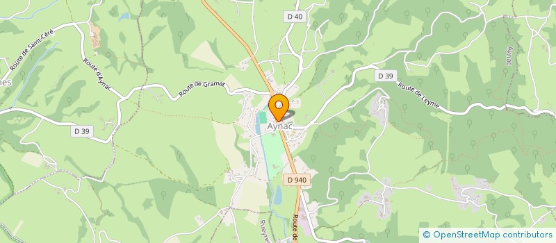 localisation de l'entreprise COMMUNE DE SAINTE COLOMBE  SAINTE-COLOMBE