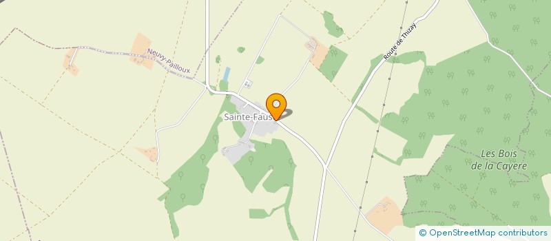 localisation de l'entreprise COMMUNE DE SAINTE FAUSTE à SAINTE-FAUSTE