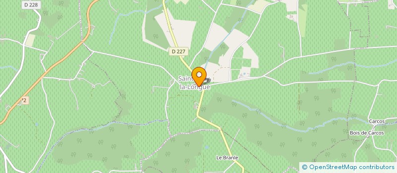 localisation de l'entreprise COMMUNE DE SAINTE FOY LA LONGUE  SAINTE-FOY-LA-LONGUE