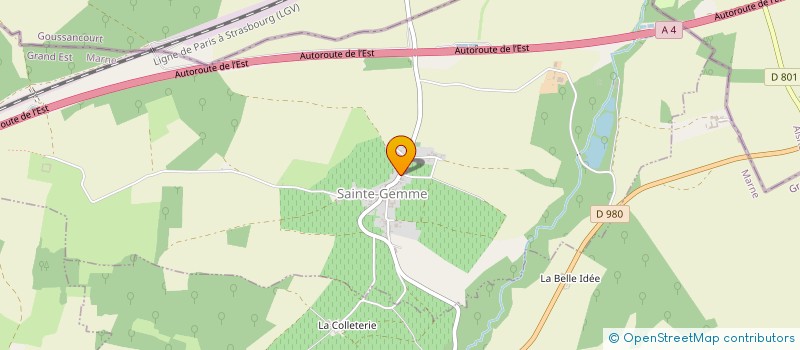localisation de l'entreprise COMMUNE DE SAINTE GEMME à SAINTE-GEMME