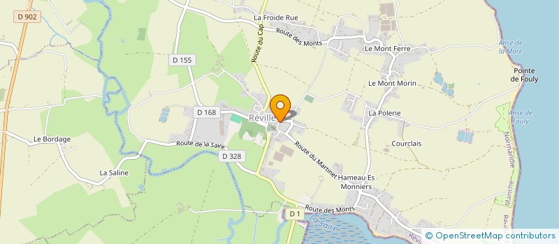 localisation de l'entreprise COMMUNE DE SAINTE GENEVIEVE  SAINTE-GENEVIEVE