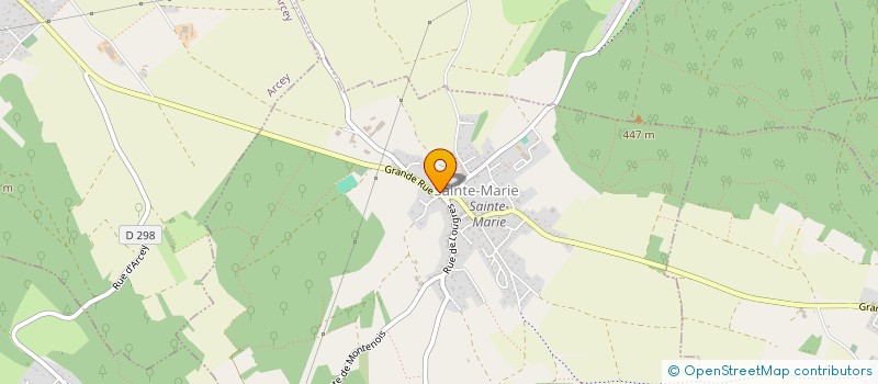 localisation de l'entreprise COMMUNE DE SAINTE MARIE à SAINTE-MARIE