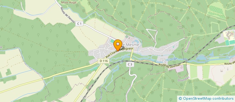 localisation de l'entreprise COMMUNE DE SAINTE MESME  SAINTE-MESME