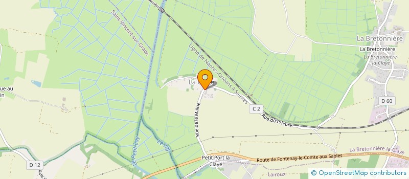 localisation de l'entreprise COMMUNE DE SAINTE-PEXINE  SAINTE-PEXINE