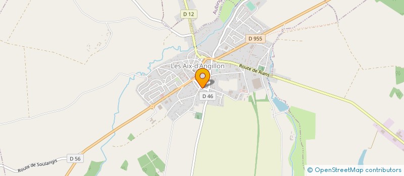 localisation de l'entreprise COMMUNE DE SAINTE SOLANGE  SAINTE-SOLANGE