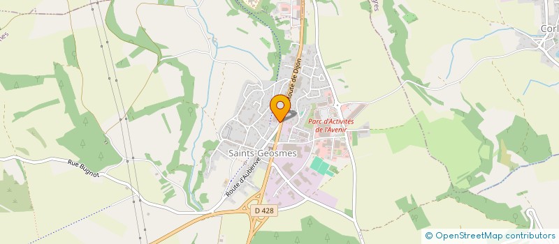 localisation de l'entreprise COMMUNE DE SAINTS-GEOSMES à SAINTS-GEOSMES