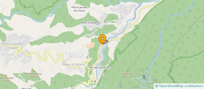 localisation de l'entreprise COMMUNE DE SALAZIE à SALAZIE
