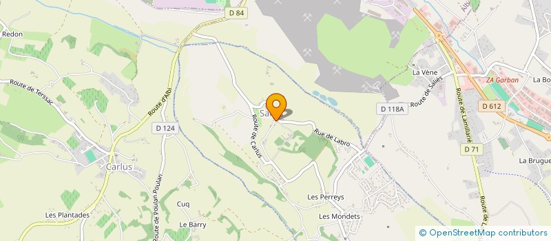 localisation de l'entreprise COMMUNE DE SALIES  SALIES