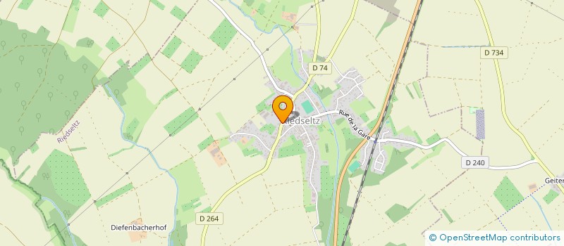 localisation de l'entreprise COMMUNE DE SALMBACH  SALMBACH