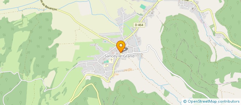 localisation de l'entreprise COMMUNE DE SANCEY à SANCEY