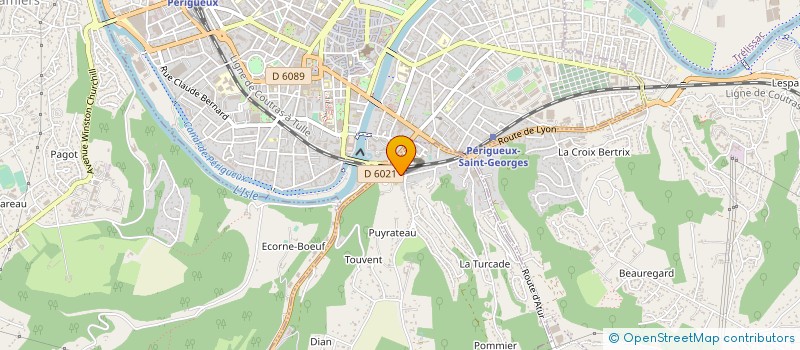 localisation de l'entreprise COMMUNE DE SANILHAC à SANILHAC