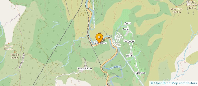 localisation de l'entreprise COMMUNE DE SAORGE  SAORGE