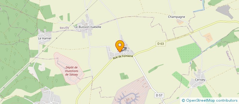 localisation de l'entreprise COMMUNE DE SASSEY  SASSEY