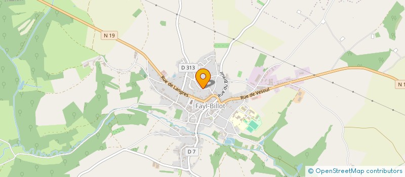 localisation de l'entreprise COMMUNE DE SAULLES à SAULLES