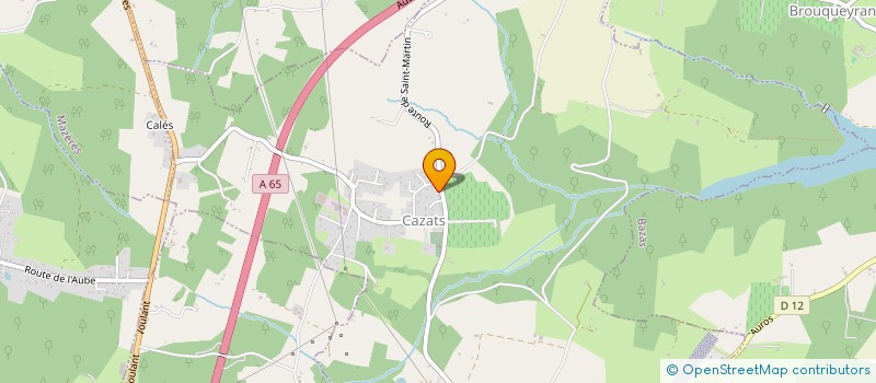 localisation de l'entreprise COMMUNE DE SAUVIAC  SAUVIAC