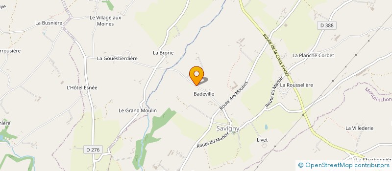 localisation de l'entreprise COMMUNE DE SAVIGNY à SAVIGNY